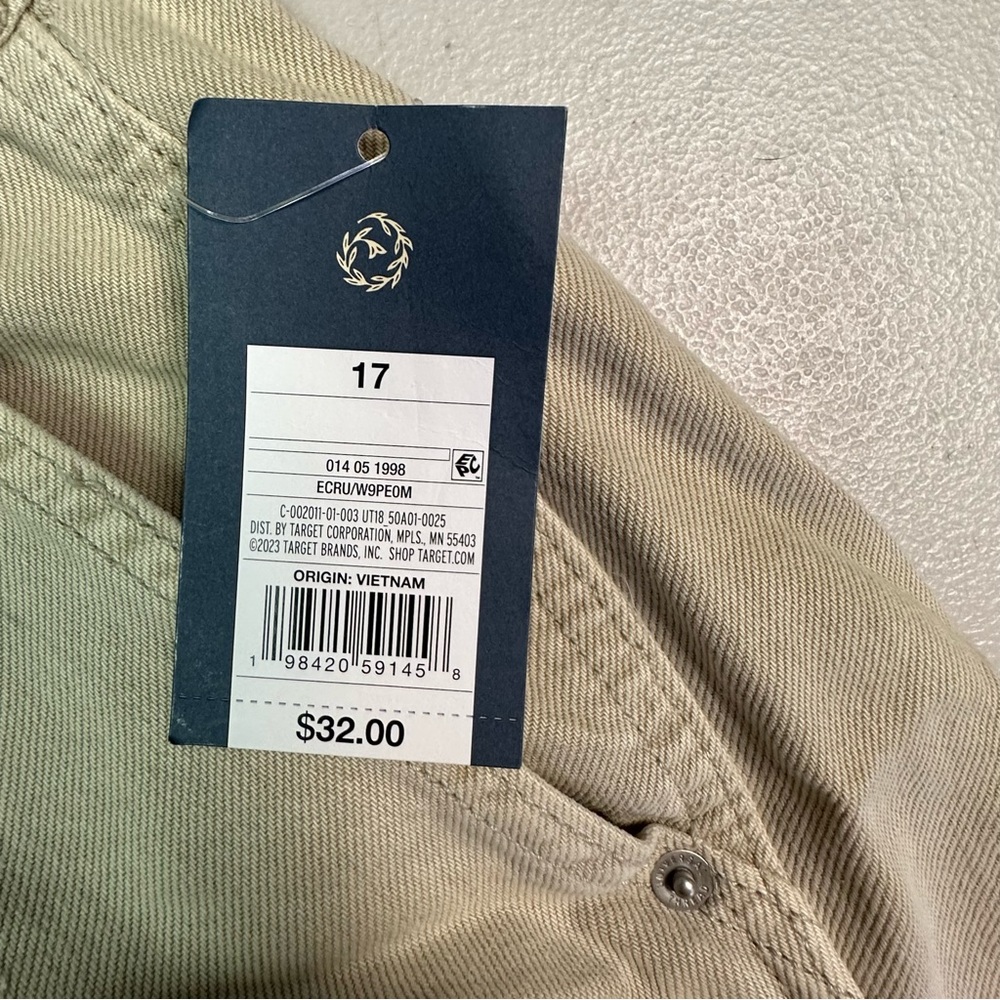 Universal Thread Women's Light Tan Cropped Pants - Picture 6 of 8